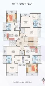 Project Image of 310.0 - 360.0 Sq.ft 1 BHK Apartment for buy in Mass Residency