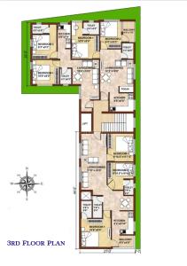 Project Image of 1122.0 - 1428.0 Sq.ft 3 BHK Apartment for buy in Sri Supreme