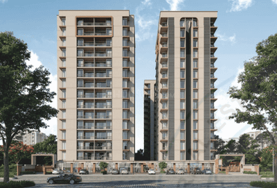 Project Image of 694.92 - 1017.19 Sq.ft 2 BHK Apartment for buy in Mahavir Anant Aurelia Baug