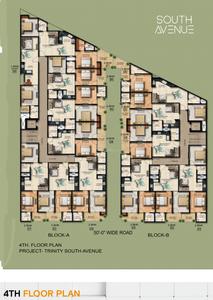 Project Image of 700.0 - 1650.0 Sq.ft 1.5 BHK Apartment for buy in Trinity High Street South Avenue