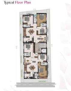 Project Image of 1443.0 - 1519.0 Sq.ft 3 BHK Apartment for buy in JKB Harsha