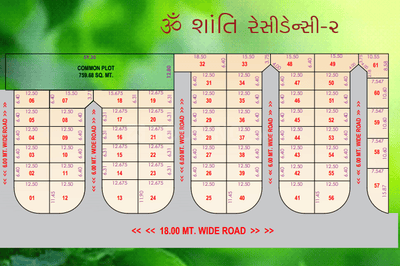 Project Image of 860.9 - 1436.44 Sq.ft Residential Plot Plot for buy in Om Shanti Residency 2