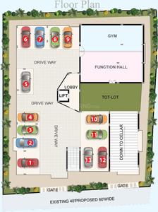 Project Image of 1535.0 - 1710.0 Sq.ft 3 BHK Apartment for buy in Ludhani Krishna Pride