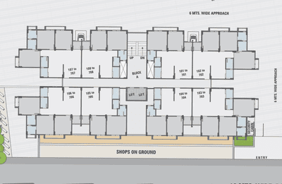 Project Image of 560.26 - 757.35 Sq.ft 2 BHK Apartment for buy in Omnium Royal