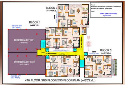Project Image of 2115.0 - 2780.0 Sq.ft 3 BHK Apartment for buy in Shriya Shriy Eapl Ventures