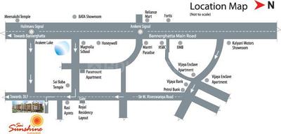 Project Image of 1100 Sq.ft 2 BHK Apartment / Flat for sale in Hulimavu for Rs. 8199800