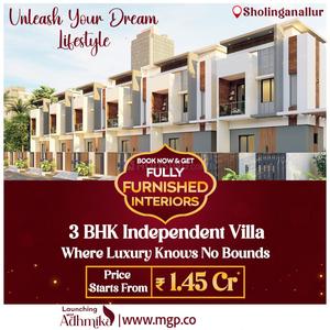 Project Image of 0.0 - 1320.0 Sq.ft 3 BHK Villa for buy in MGP Adhmika