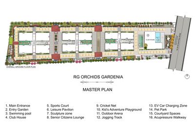 Project Image of 1860.0 - 2890.0 Sq.ft 3 BHK Apartment for buy in RG Orchids Gardenia