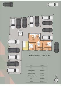 Project Image of 638.0 - 918.0 Sq.ft 2 BHK Apartment for buy in ABM Chandra Prabha Apartment