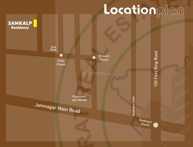 Sankalp Residency Location Plan 1