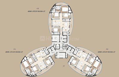 Project Image of 2746.0 - 3862.0 Sq.ft 3.5 BHK Apartment for buy in Gaurs Aspire Centurian Park