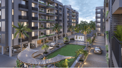 Project Image of 636.15 - 956.27 Sq.ft 2 BHK Apartment for buy in Span Somnath
