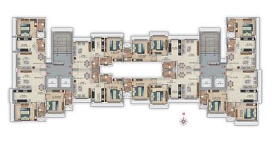 Project Image of 420.01 - 624.95 Sq.ft 1 BHK Apartment for buy in Kamla Ridhima