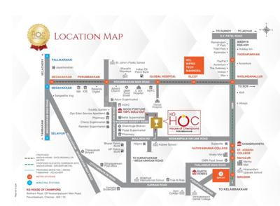 Project Image of 796.0 - 840.0 Sq.ft 2 BHK Apartment for buy in KG House Of Champions