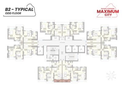 Project Image of 0.0 - 390.19 Sq.ft 1 BHK Apartment for buy in Raunak Bliss A4