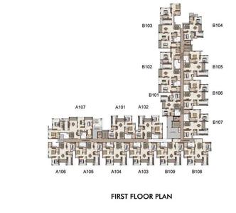 Project Image of 1605.0 - 1789.0 Sq.ft 3 BHK Apartment for buy in Casagrand Estilo