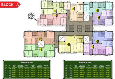 Project Image of 960.0 - 1511.0 Sq.ft 2 BHK Apartment for buy in M R Aashiana