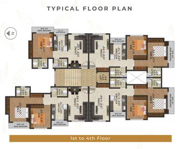 Project Image of 315.0 - 480.0 Sq.ft 1 BHK Apartment for buy in Mystique Fia Ekdanta