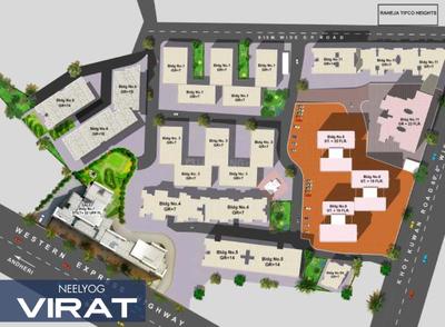 Project Image of 636.0 - 666.0 Sq.ft 2 BHK Apartment for buy in Neelyog Virat B Wing