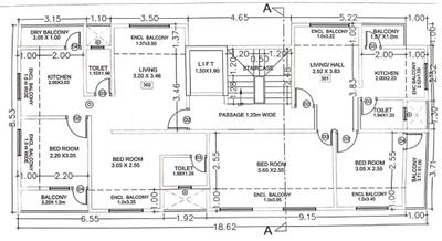 Project Image of 396.11 - 510.42 Sq.ft 1 BHK Apartment for buy in M And M Morya