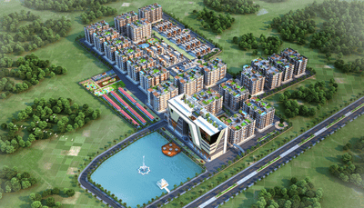 Project Image of 620.0 - 998.0 Sq.ft 2 BHK Apartment for buy in Geetanjali Vatika Green City Phase 3