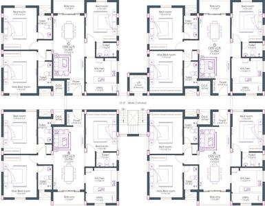 Project Image of 0.0 - 1500.0 Sq.ft 3 BHK Apartment for buy in Pushkar Mullai Residences