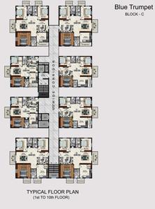 Project Image of 1265.0 - 2030.0 Sq.ft 2 BHK Apartment for buy in Tripura Green Alpha