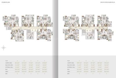 Project Image of 1354.0 - 3126.0 Sq.ft 3 BHK Apartment for buy in Piya Green Hills