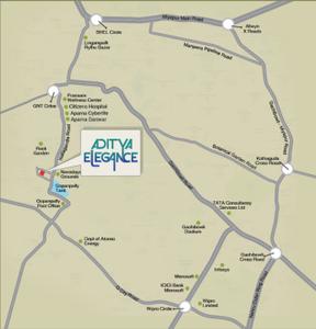 Project Image of 1138.0 - 1690.0 Sq.ft 2 BHK Apartment for buy in Aditya Elegance