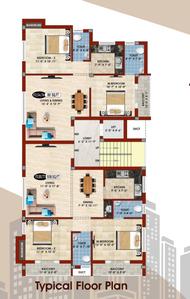 Project Image of 881.0 - 1058.0 Sq.ft 2 BHK Apartment for buy in Sai Nikethan