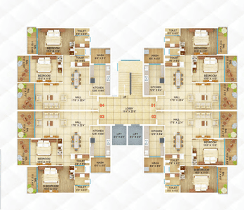 Project Image of 415.0 - 1919.0 Sq.ft Studio Studio Apartment for buy in Samriddhi Atlantis