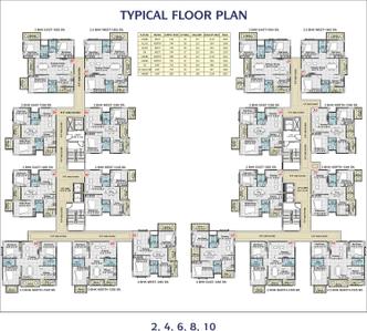 Project Image of 1240.0 - 1655.0 Sq.ft 2 BHK Apartment for buy in Vaishno Spark