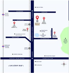Project Image of 318.0 - 623.0 Sq.ft 1 BHK Apartment for buy in Mauli Pride 2C