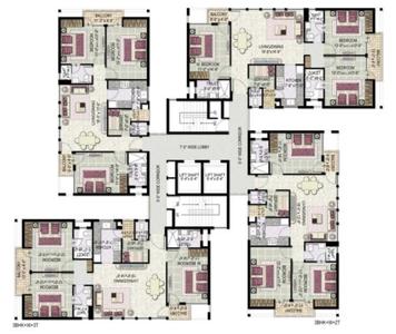 Project Image of 610 Sq.ft 1 BHK Apartment / Flat for sale in Sector 131 for Rs. 6000000