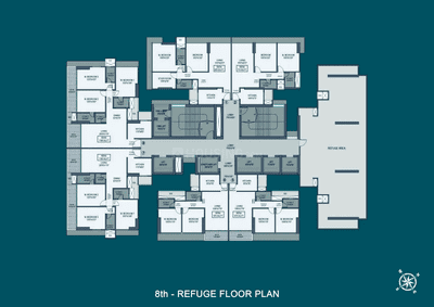 Project Image of 675.0 - 1179.94 Sq.ft 2 BHK Apartment for buy in Jaydeep Mark