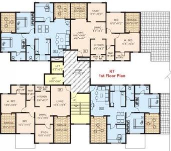 Project Image of 885.0 - 1062.0 Sq.ft 2 BHK Apartment for buy in Kate Puram Phase 2