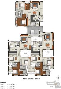 Project Image of 1252.0 - 1804.0 Sq.ft 2 BHK Apartment for buy in Indus Anantya