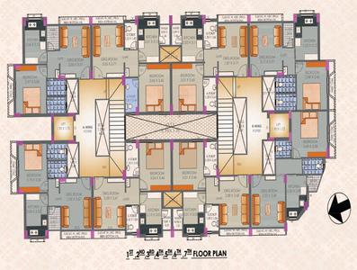 Project Image of 366.73 - 402.35 Sq.ft 1 BHK Apartment for buy in AHK Baug E Firdosh Heights