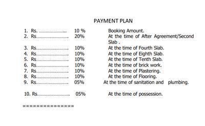 Mahalaxmi Dnyandeep Heritage Payment Plan and Price list 1