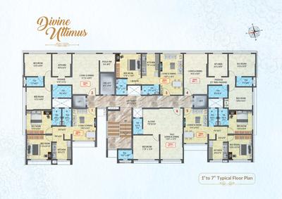 Project Image of 511.0 - 745.0 Sq.ft 1 BHK Apartment for buy in Divine Ultimus