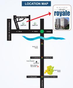 Project Image of 555.31 - 1528.58 Sq.ft 2 BHK Apartment for buy in Galaxy Royale Phase 2