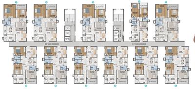 Project Image of 950.0 - 1505.0 Sq.ft 2 BHK Apartment for buy in Madhu Park Ville
