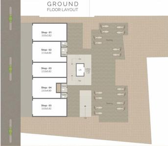 Project Image of 407.0 - 532.0 Sq.ft 2 BHK Apartment for buy in Raj Developers Tirth Exotica