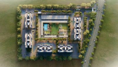 Project Image of 332.0 - 608.0 Sq.ft 1 BHK Apartment for buy in TCG The Cliff Garden Wing A D E F