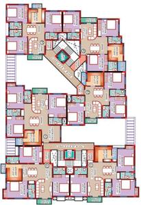 Project Image of 1515.0 - 1640.0 Sq.ft 3 BHK Apartment for buy in Agni Poes Pride