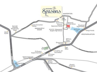 Project Image of 660.0 - 1330.0 Sq.ft 1 BHK Apartment for buy in Vaishno Seasons