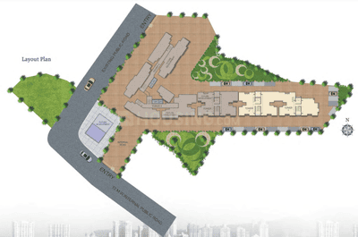 Project Image of 800 Sq.ft 2 BHK Apartment / Flat for sale in Vasai West for Rs. 6900000