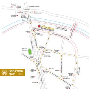 Project Image of 684.91 - 872.63 Sq.ft 2 BHK Apartment for buy in Mantra Monarch Phase 1