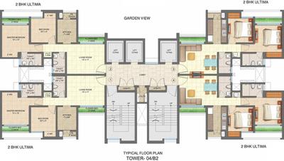 Project Image of 0.0 - 677.0 Sq.ft 3 BHK Apartment for buy in Runwal My City Phase I Part I