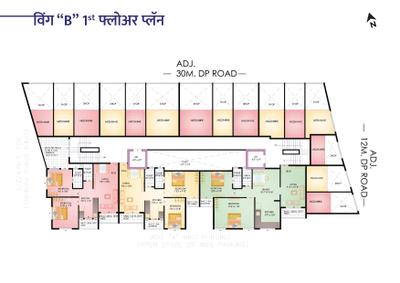 Project Image of 814.0 - 1008.0 Sq.ft 2 BHK Apartment for buy in Swastik Mangal